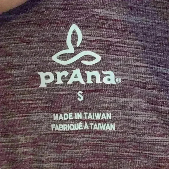 prAna Ember Cowl Neck Pullover Top Grapevine Purple Womens Size Small - Picture 6 of 10